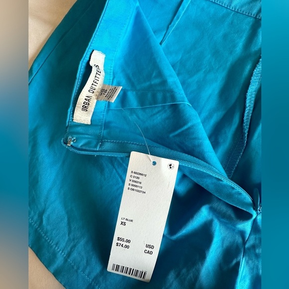 NWT Urban Outfitters Blue Jace Skort - Picture 3 of 10